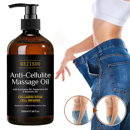 Anti-Cellulite Firming Massage Oil with Collagen & Stem Cells